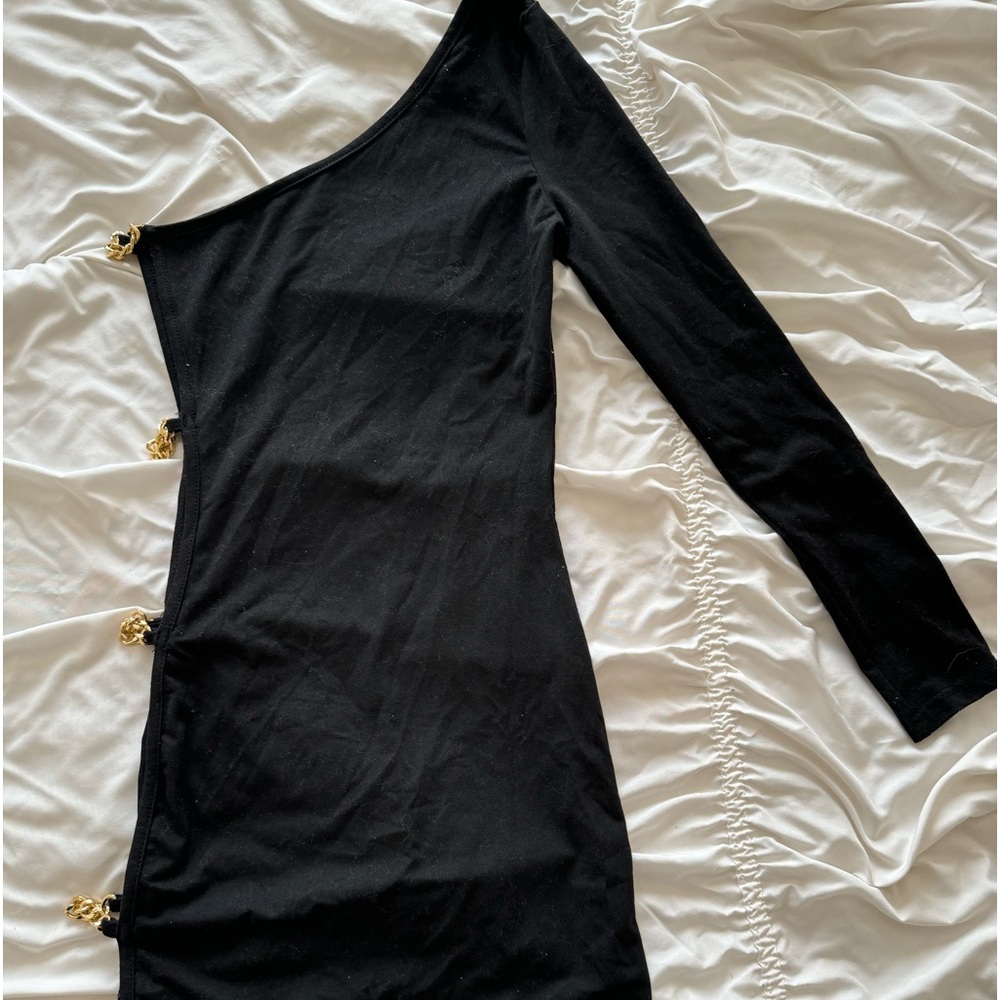 Shein mini black dress